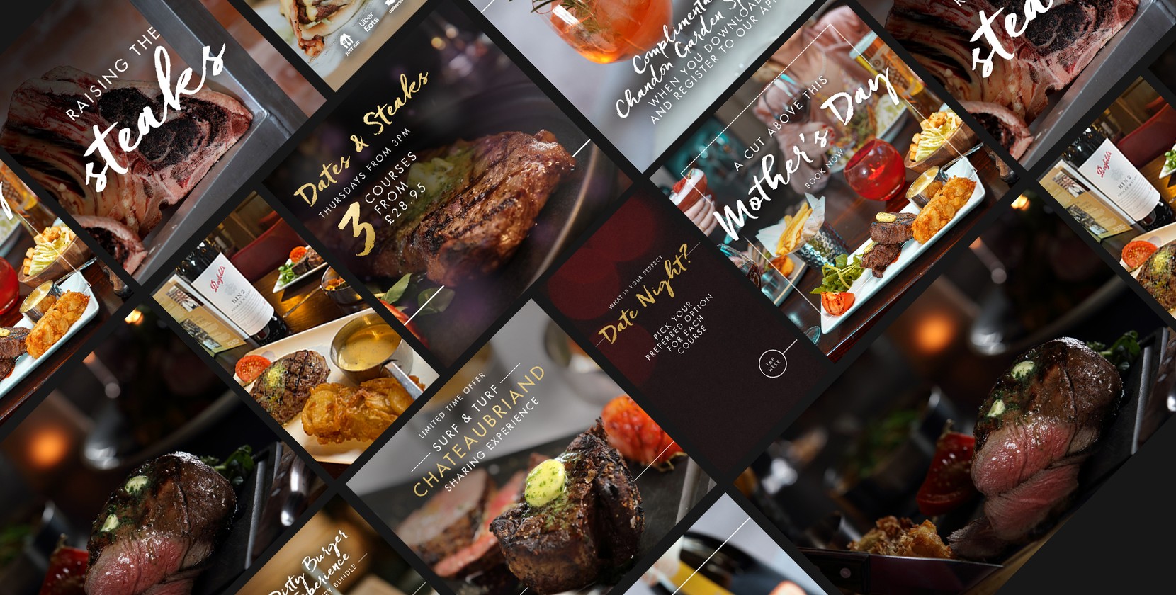 A photograph of a social media strategy workshop in progress. People are sitting around dinner tables in a Miller and Carter restaurant. Two people are leading the session, Maxine Catley and Emmaline McAndrew from Brew Digital, the specialist hospitality marketing agency in Birmingham.