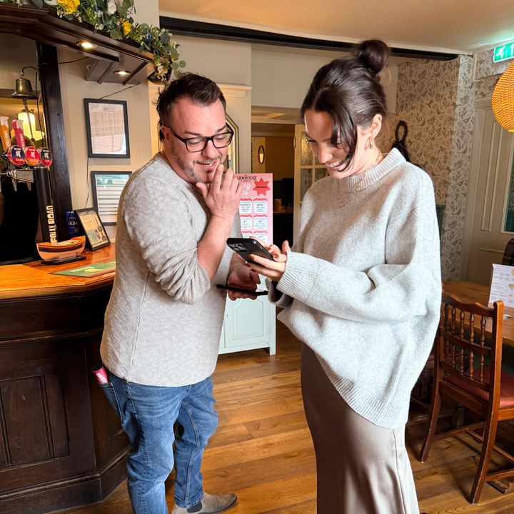 Discover in-progress content being shot at a Wadworth pub.